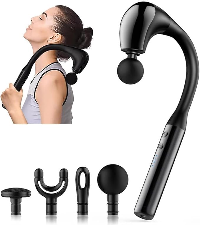 Massage Gun with Extended Handle